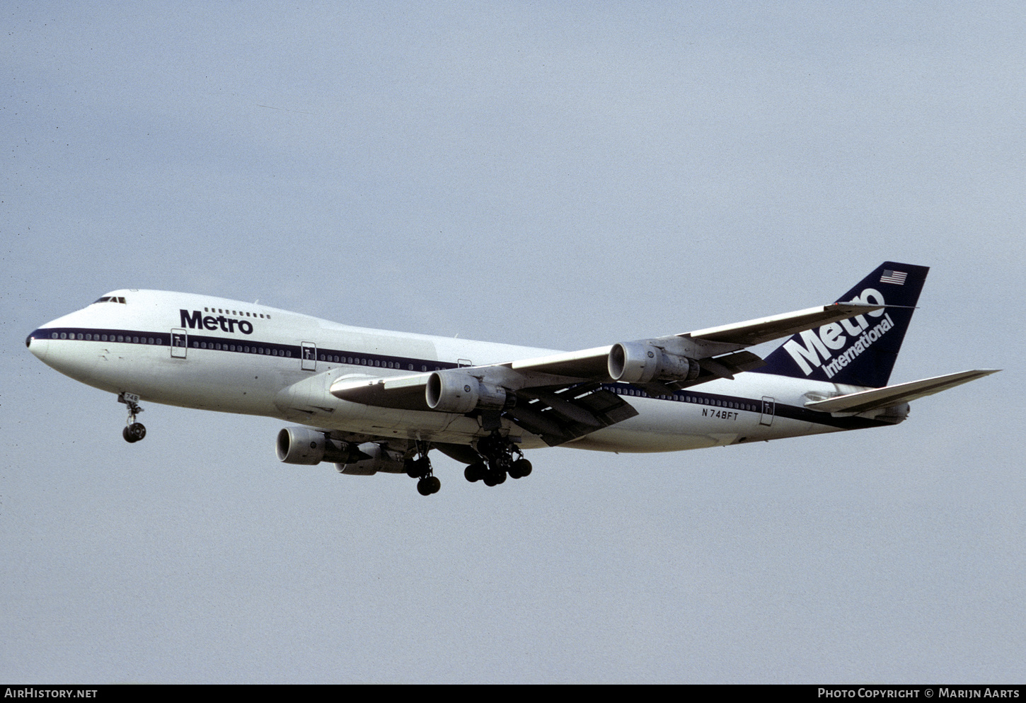 Aircraft Photo of N748FT | Boeing 747-212B | Metro International | AirHistory.net #317590