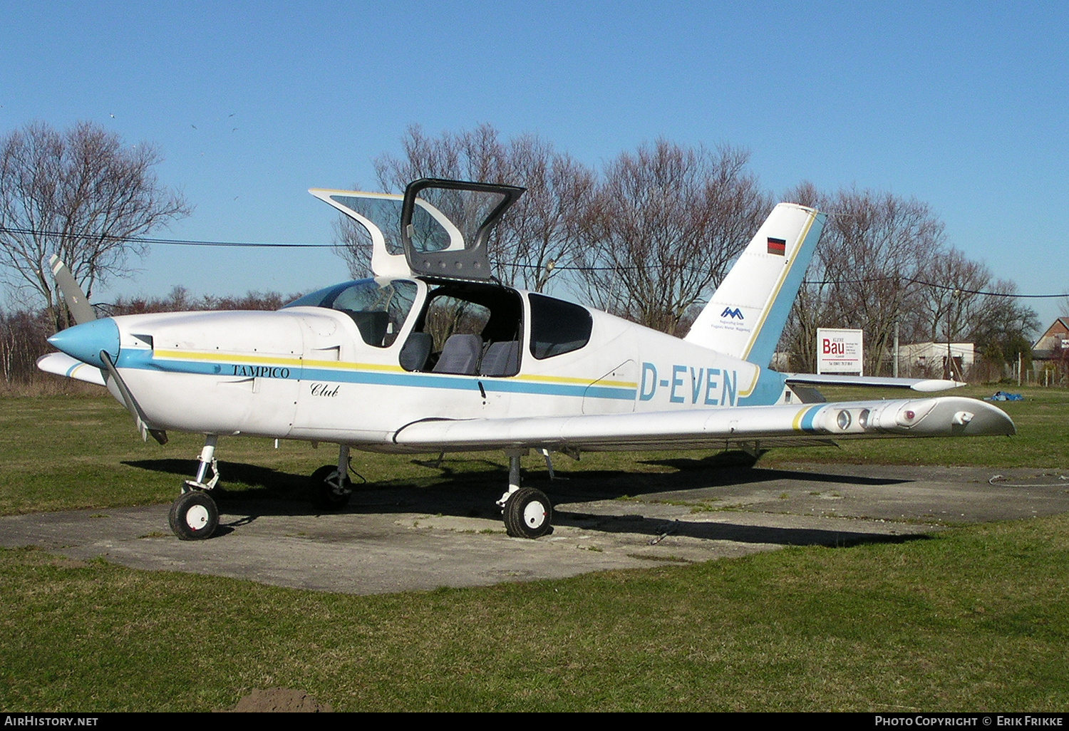 Aircraft Photo of D-EVEN | Socata TB-9 Tampico Club | AirHistory.net #317605