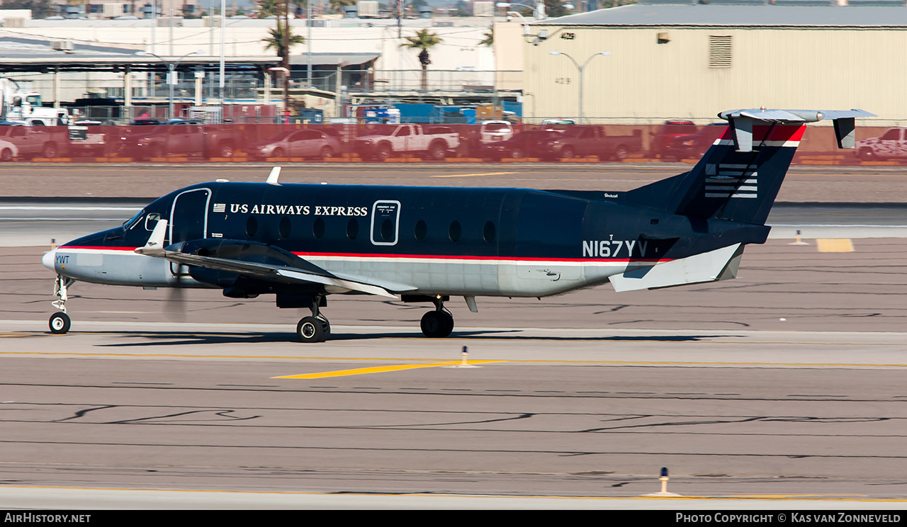 Aircraft Photo of N167YV | Beech 1900D | US Airways Express | AirHistory.net #317607