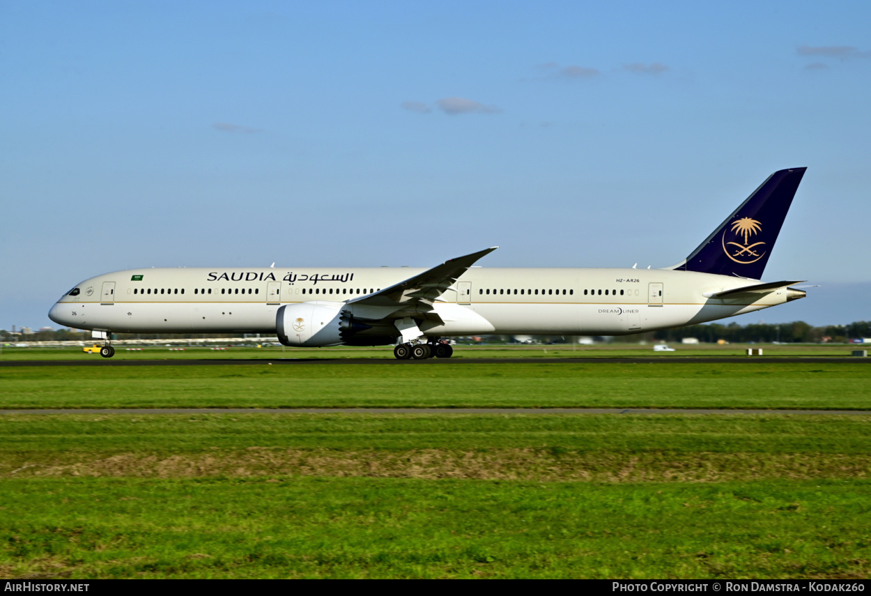 Aircraft Photo of HZ-AR26 | Boeing 787-10 Dreamliner | Saudia - Saudi Arabian Airlines | AirHistory.net #317608