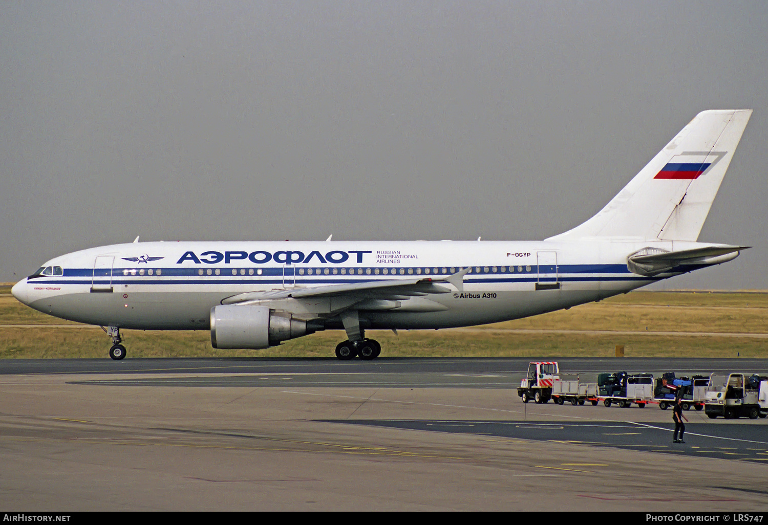 Aircraft Photo of F-OGYP | Airbus A310-324/ET | Aeroflot - Russian International Airlines | AirHistory.net #317622