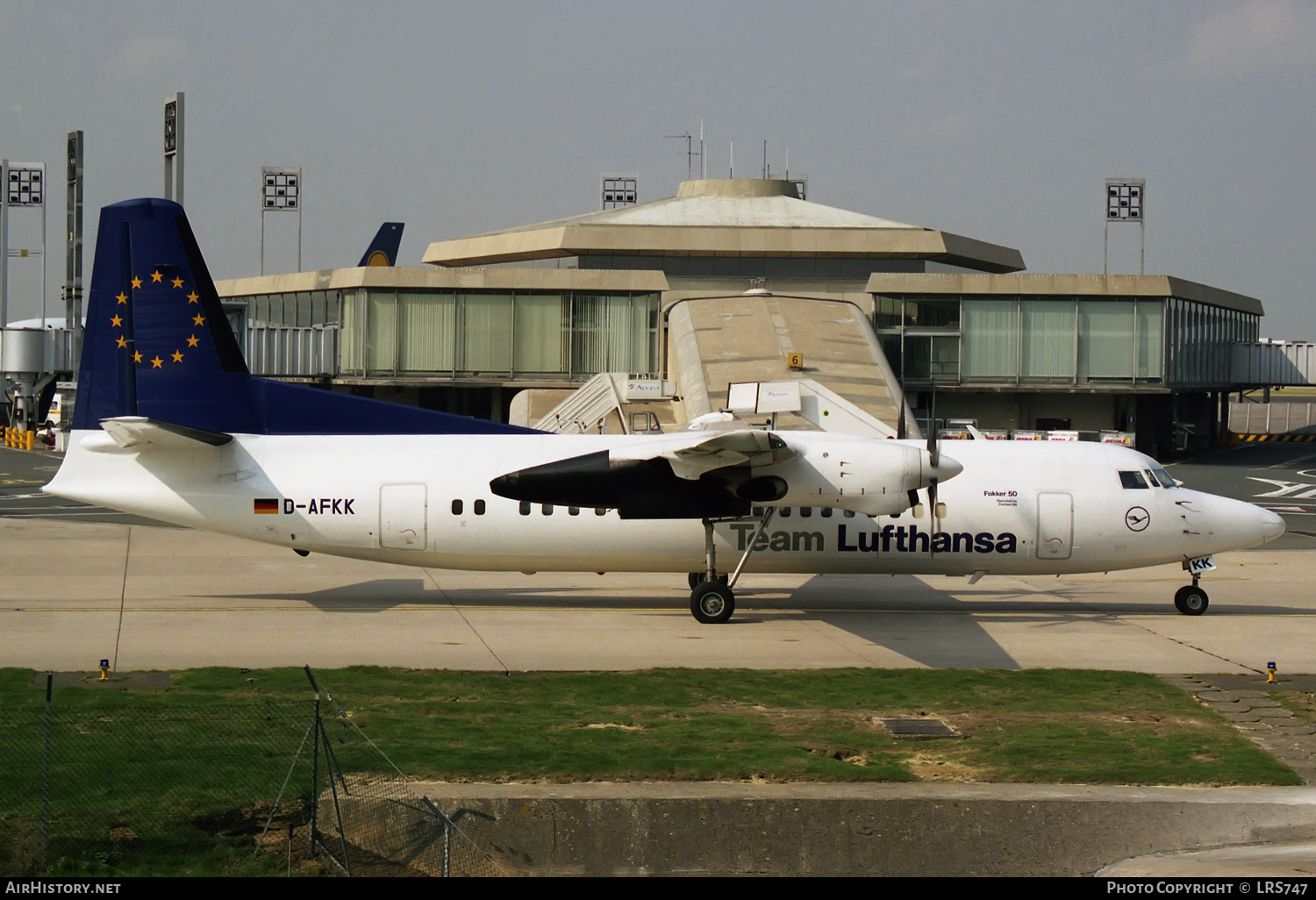 Aircraft Photo of D-AFKK | Fokker 50 | Team Lufthansa | AirHistory.net #317629