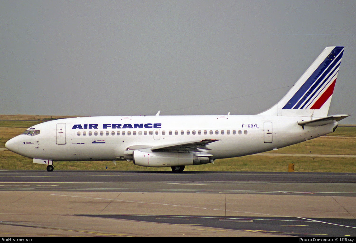 Aircraft Photo of F-GBYL | Boeing 737-228/Adv | Air France | AirHistory.net #317642