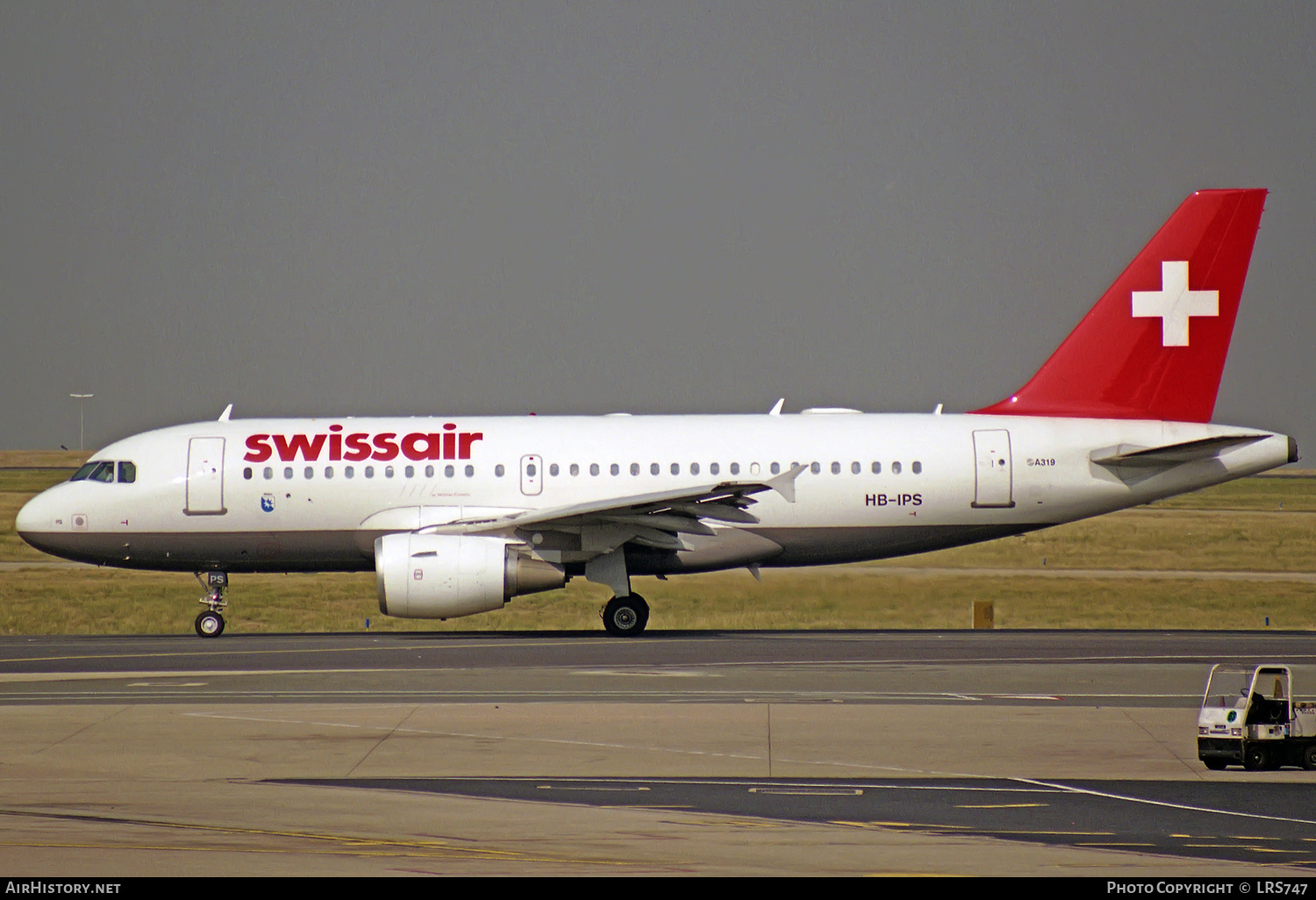 Aircraft Photo of HB-IPS | Airbus A319-112 | Swissair | AirHistory.net #317648