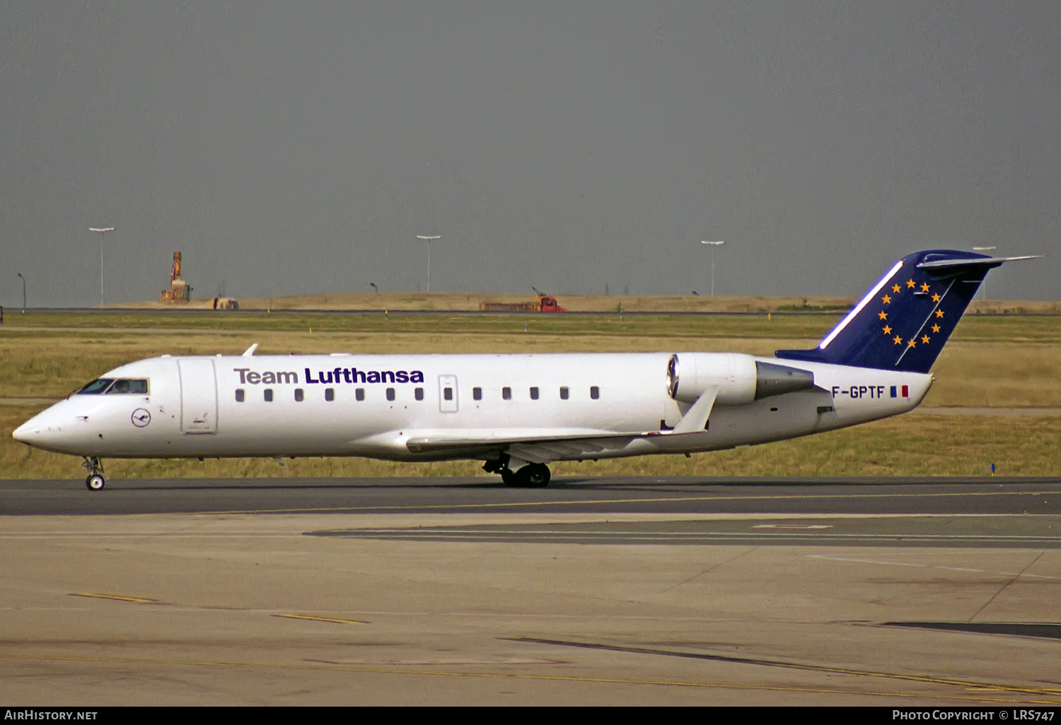 Aircraft Photo of F-GPTF | Bombardier CRJ-100ER (CL-600-2B19) | Team Lufthansa | AirHistory.net #317656