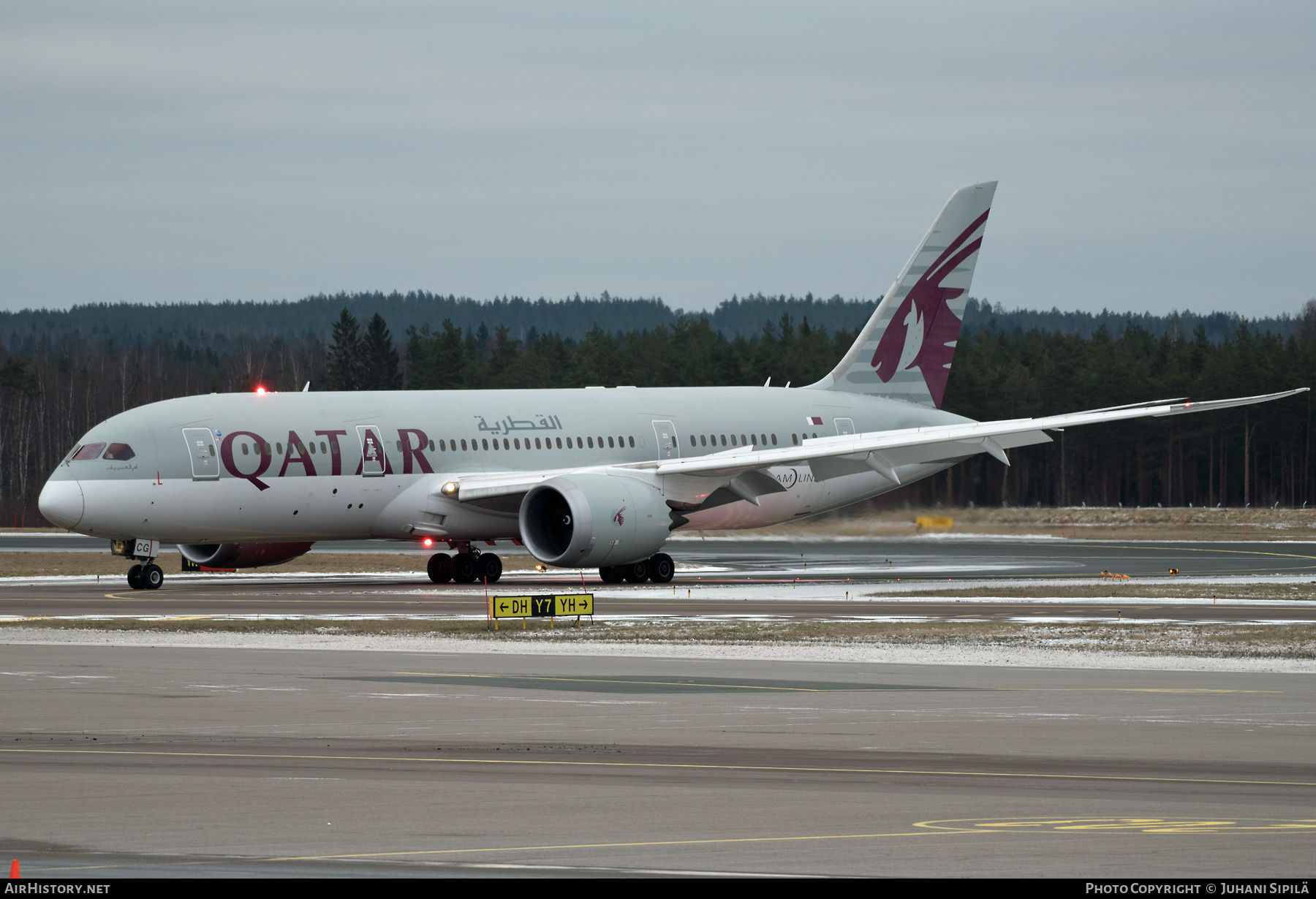 Aircraft Photo of A7-BCG | Boeing 787-8 Dreamliner | Qatar Airways | AirHistory.net #317677