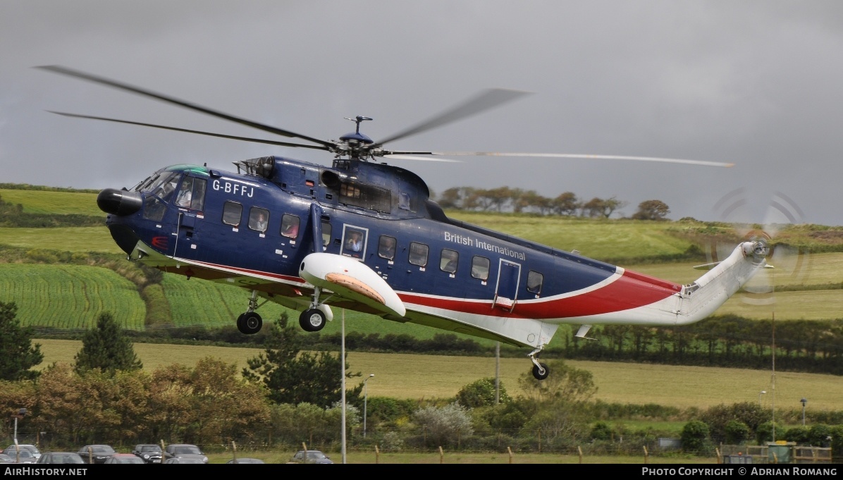 Aircraft Photo of G-BFFJ | Sikorsky S-61N MkII | British International Helicopters | AirHistory.net #317689