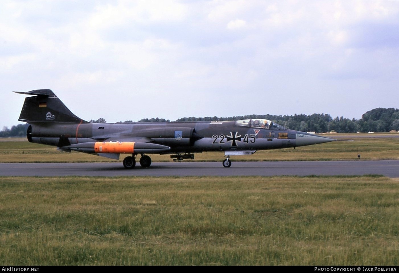 Aircraft Photo of 2245 | Lockheed F-104G Starfighter | Germany - Air Force | AirHistory.net #317690