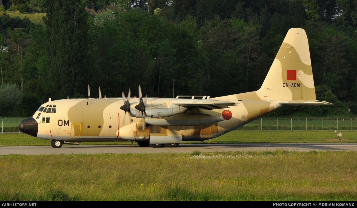 Aircraft Photo of CN-AOM | Lockheed C-130H Hercules | Morocco - Air Force | AirHistory.net #317691
