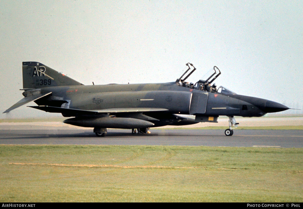 Aircraft Photo of 69-0369 / AF69-369 | McDonnell Douglas RF-4C Phantom II | USA - Air Force | AirHistory.net #317694