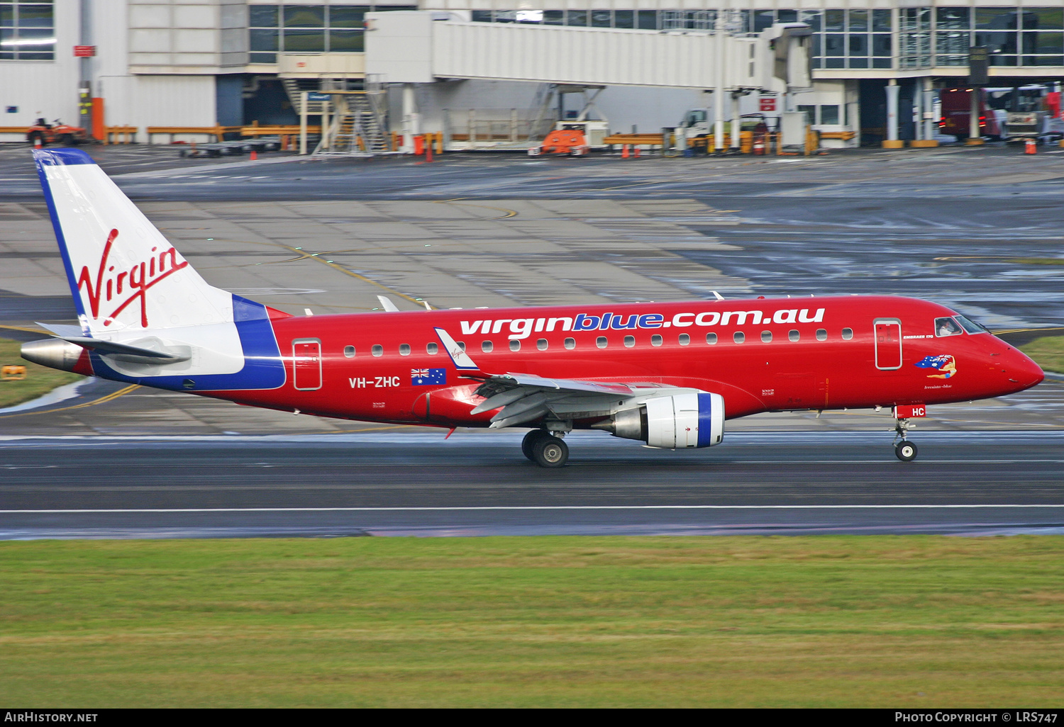 Aircraft Photo of VH-ZHC | Embraer 170LR (ERJ-170-100LR) | Virgin Blue Airlines | AirHistory.net #317703