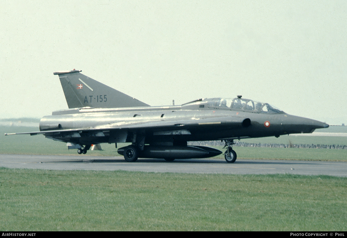 Aircraft Photo of AT-155 | Saab TF-35 Draken | Denmark - Air Force | AirHistory.net #317708