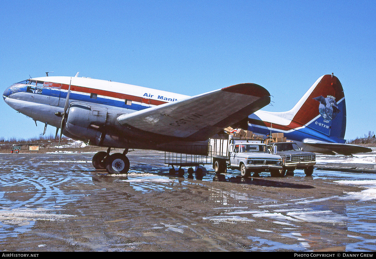 Aircraft Photo of C-GTXW | Curtiss C-46A Commando | Air Manitoba | AirHistory.net #317723