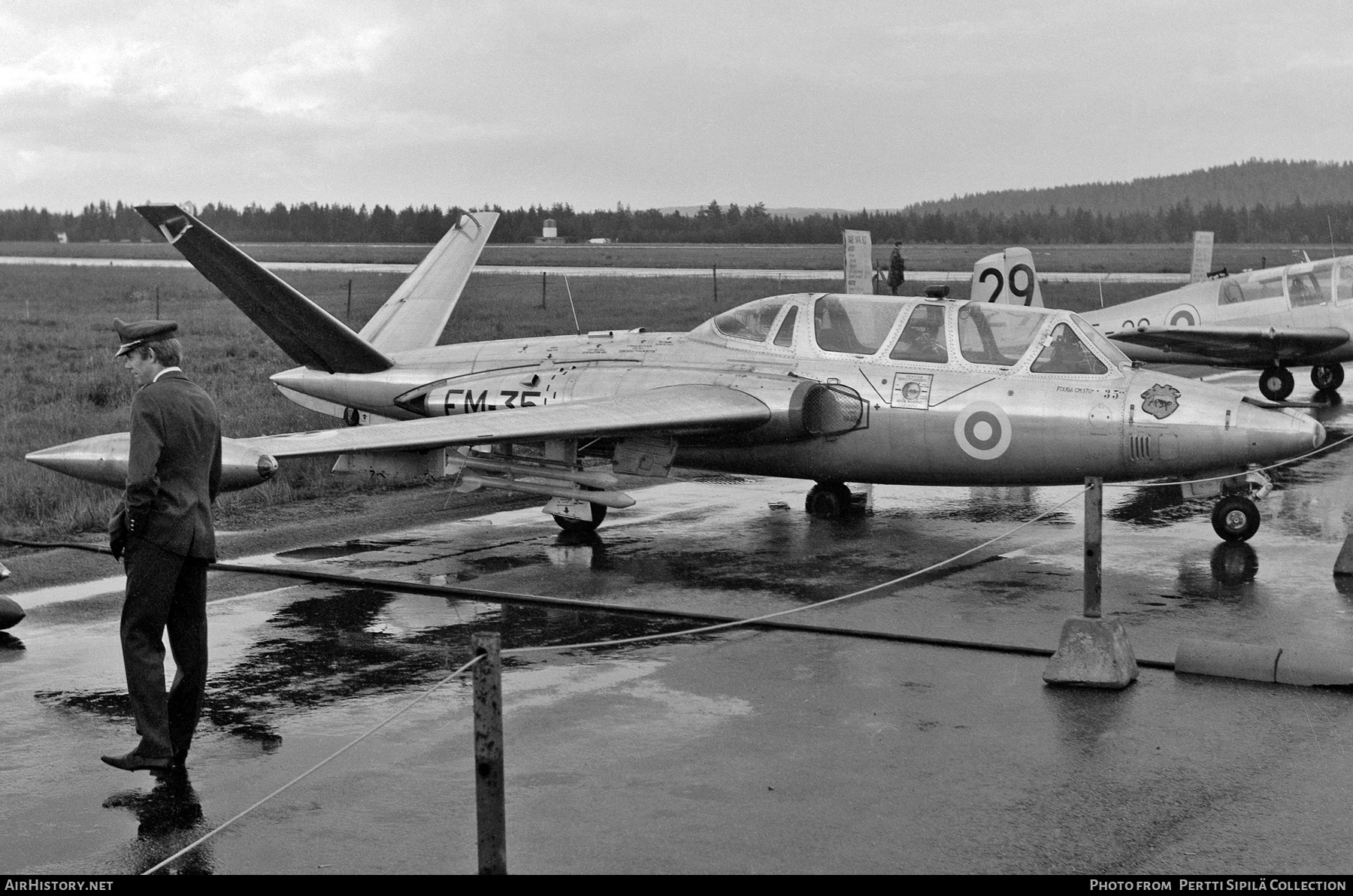 Aircraft Photo of FM-35 | Fouga CM-170R Magister | Finland - Air Force | AirHistory.net #317727