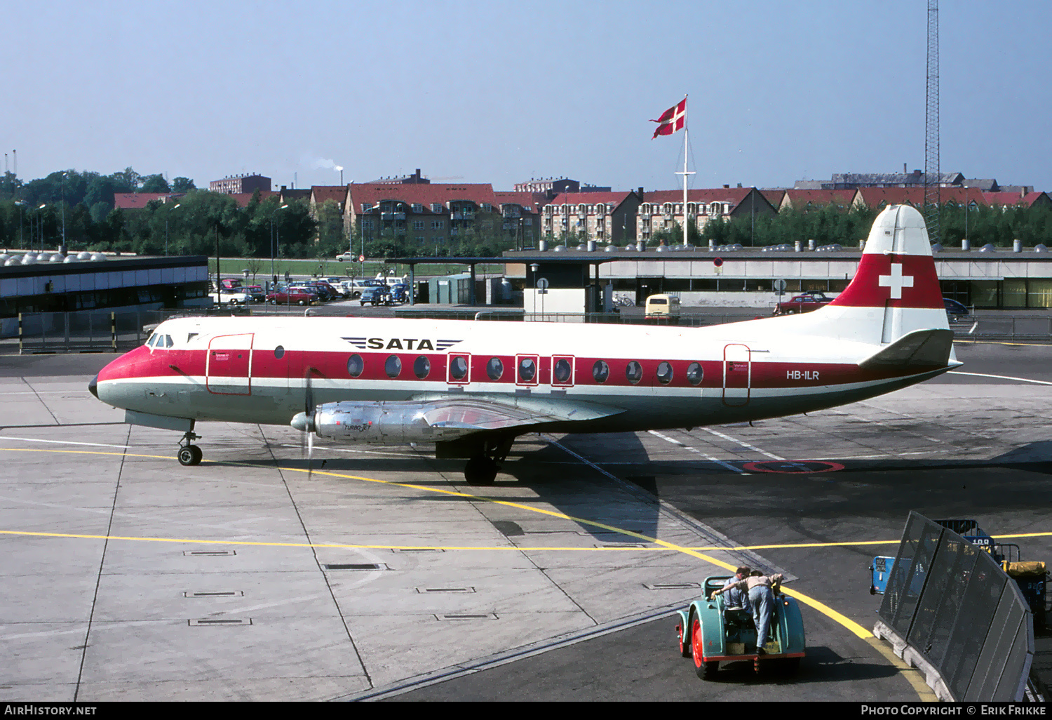 Aircraft Photo of HB-ILR | Vickers 808C Freightmaster | SATA - SA de Transport Aérien | AirHistory.net #317738