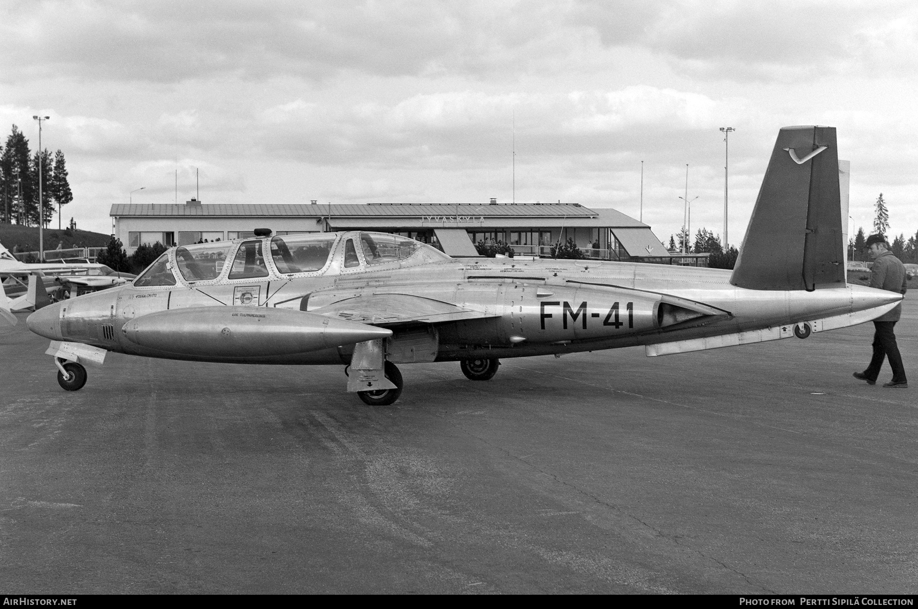 Aircraft Photo of FM-41 | Fouga CM-170R Magister | Finland - Air Force | AirHistory.net #317743