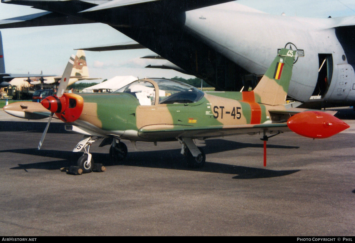 Aircraft Photo of ST-45 | SIAI-Marchetti SF-260D | Belgium - Air Force | AirHistory.net #317767