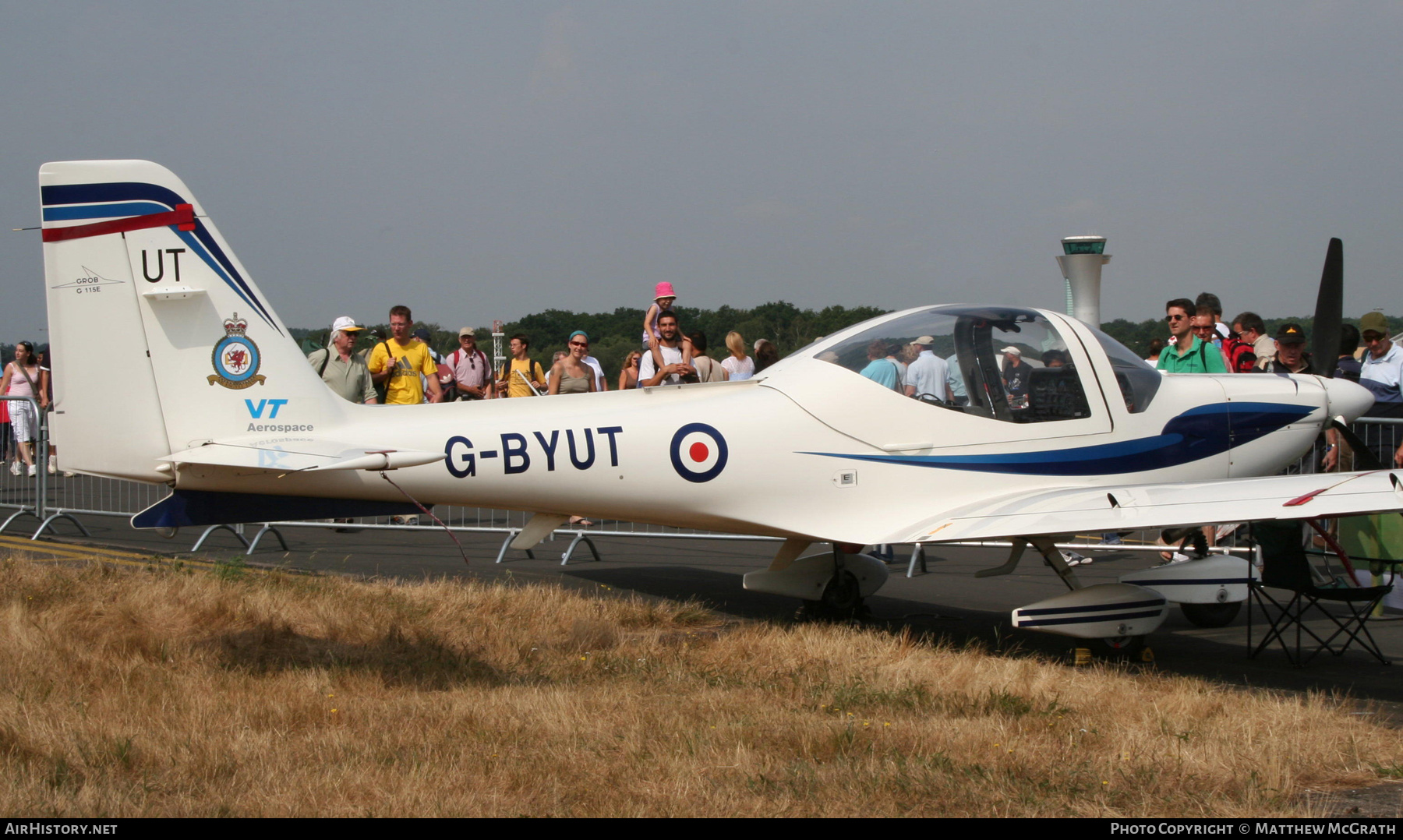 Aircraft Photo of G-BYUT | Grob G-115E Tutor | UK - Air Force | AirHistory.net #317778