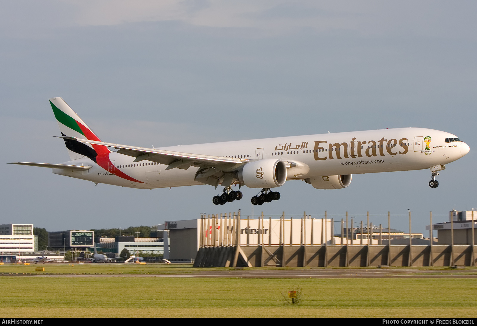 Aircraft Photo of A6-EGQ | Boeing 777-31H/ER | Emirates | AirHistory.net #317779