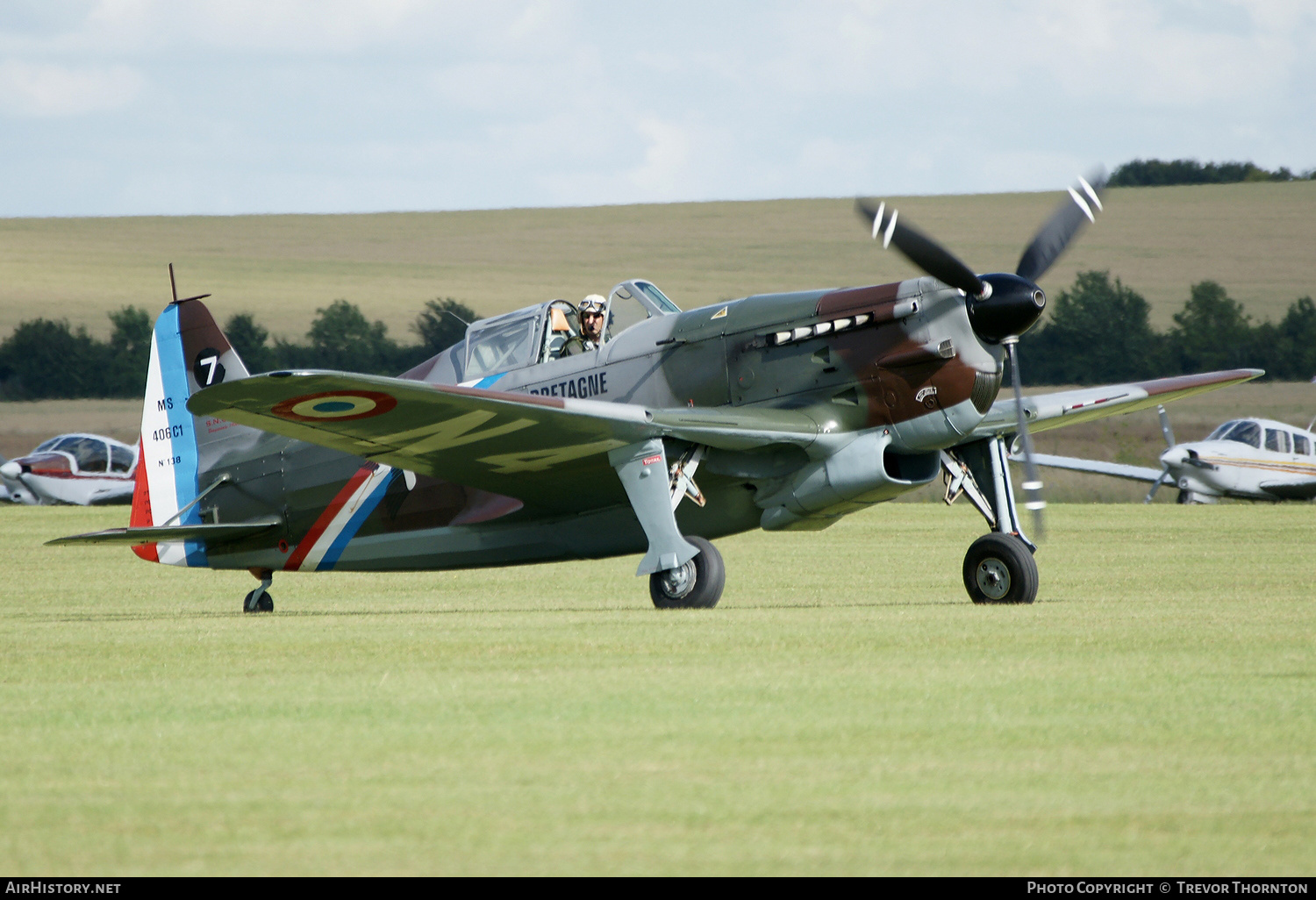 Aircraft Photo of HB-RCF / 138 | Morane-Saulnier D-3801 (MS-412) | France - Air Force | AirHistory.net #317793