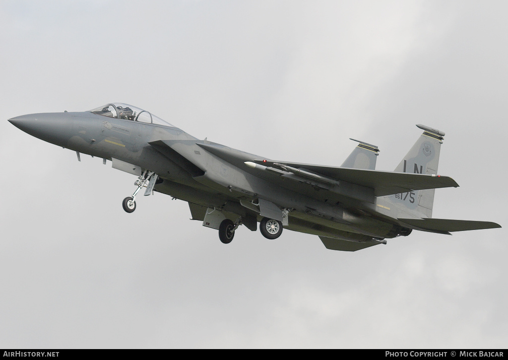 Aircraft Photo of 86-0175 | McDonnell Douglas F-15C Eagle | USA - Air Force | AirHistory.net #317803