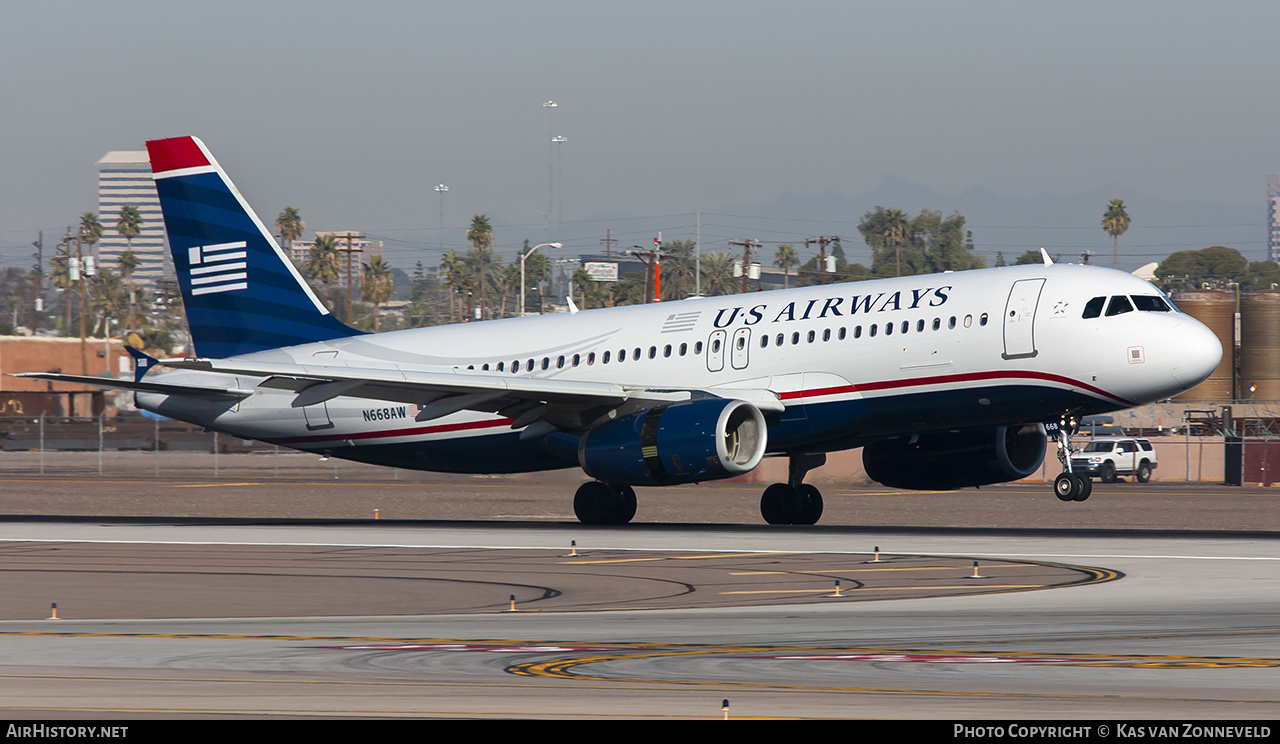 Aircraft Photo of N668AW | Airbus A320-232 | US Airways | AirHistory.net #317810