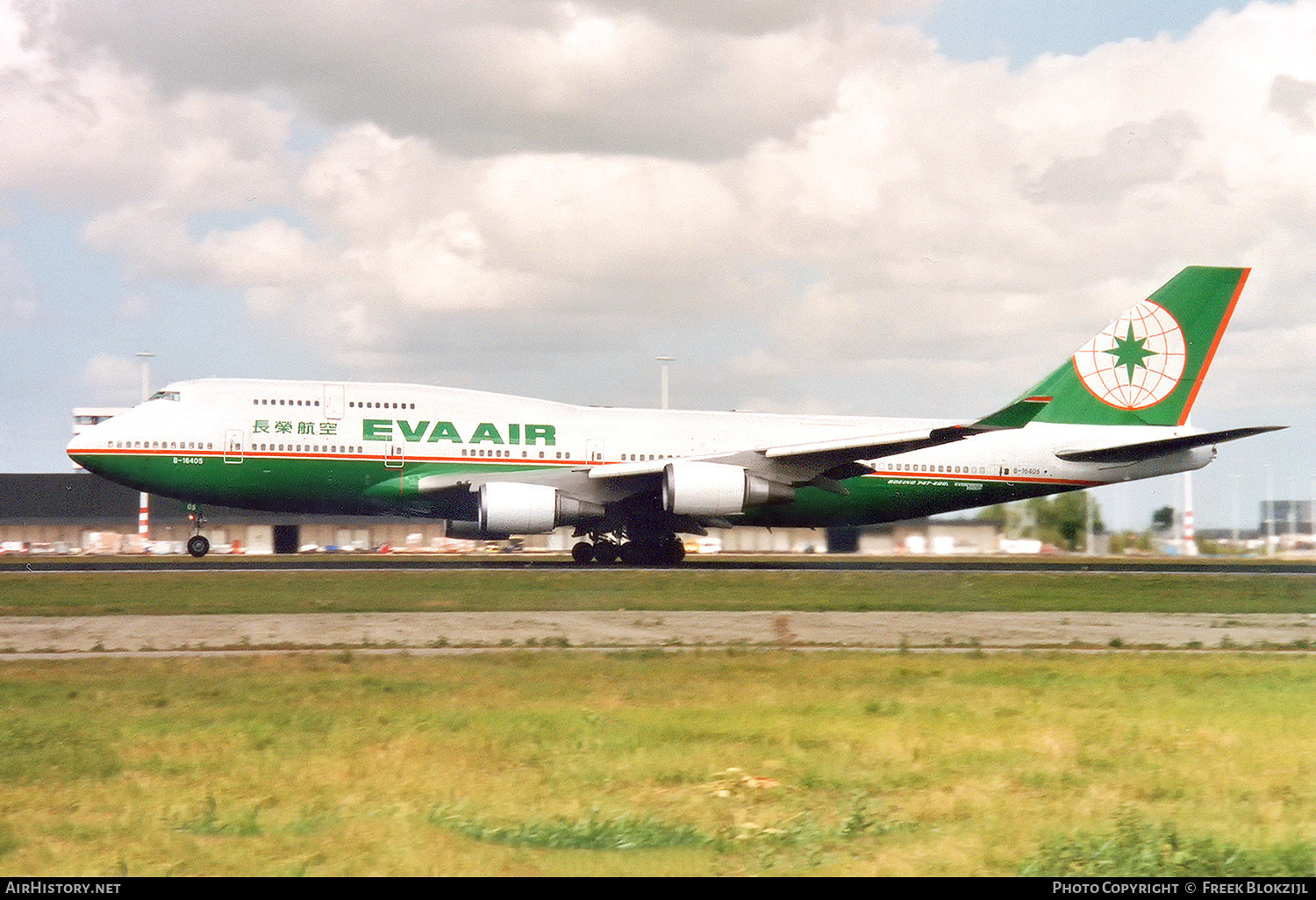 Aircraft Photo of B-16405 | Boeing 747-45EM | EVA Air | AirHistory.net #317822