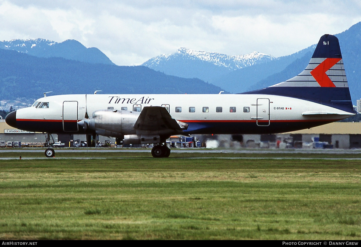 Aircraft Photo of C-GTAO | Convair 580 | Time Air | AirHistory.net #317823