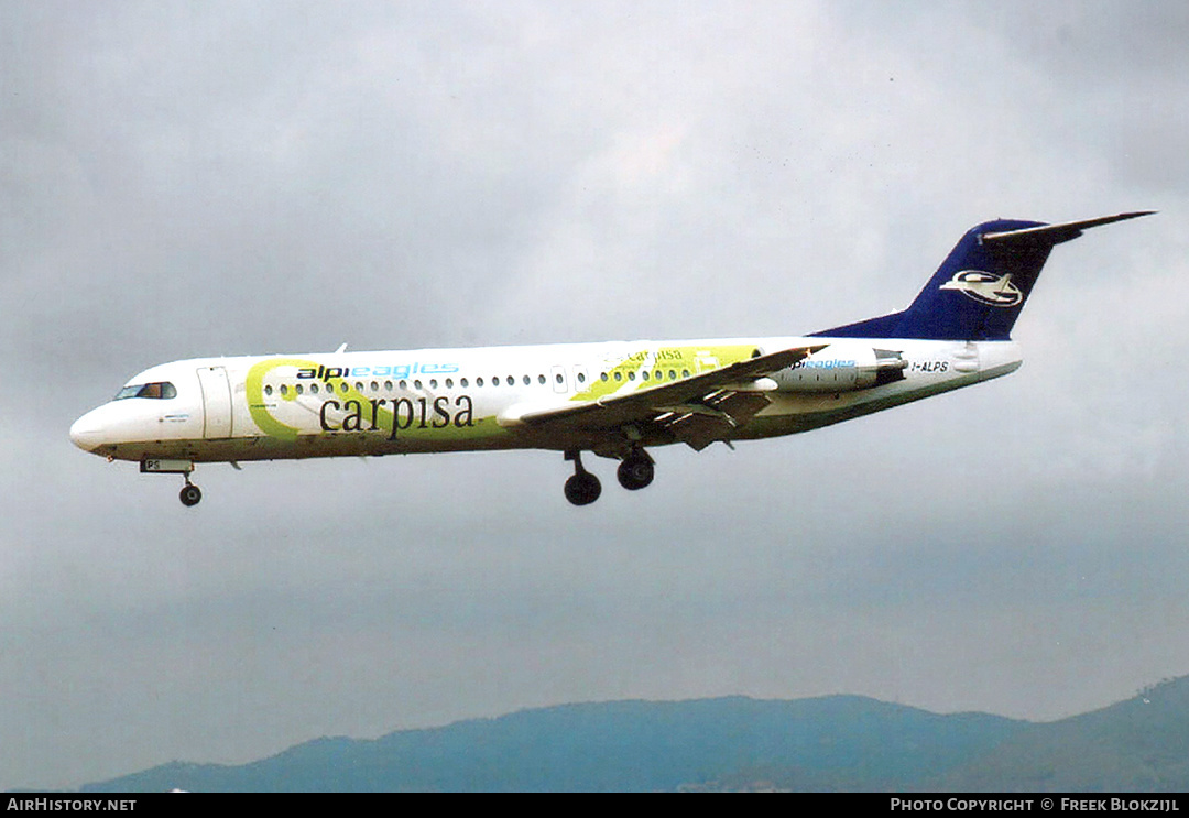 Aircraft Photo of I-ALPS | Fokker 100 (F28-0100) | Alpi Eagles | AirHistory.net #317826