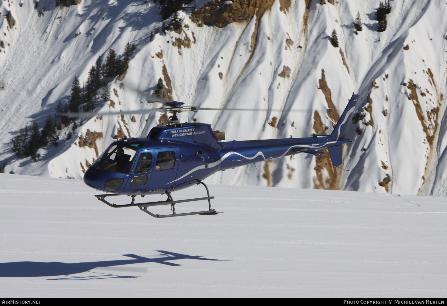 Aircraft Photo of F-HMER | Aerospatiale AS-350B-1 Ecureuil | Héli Sécurité Helicopter Airline | AirHistory.net #317833