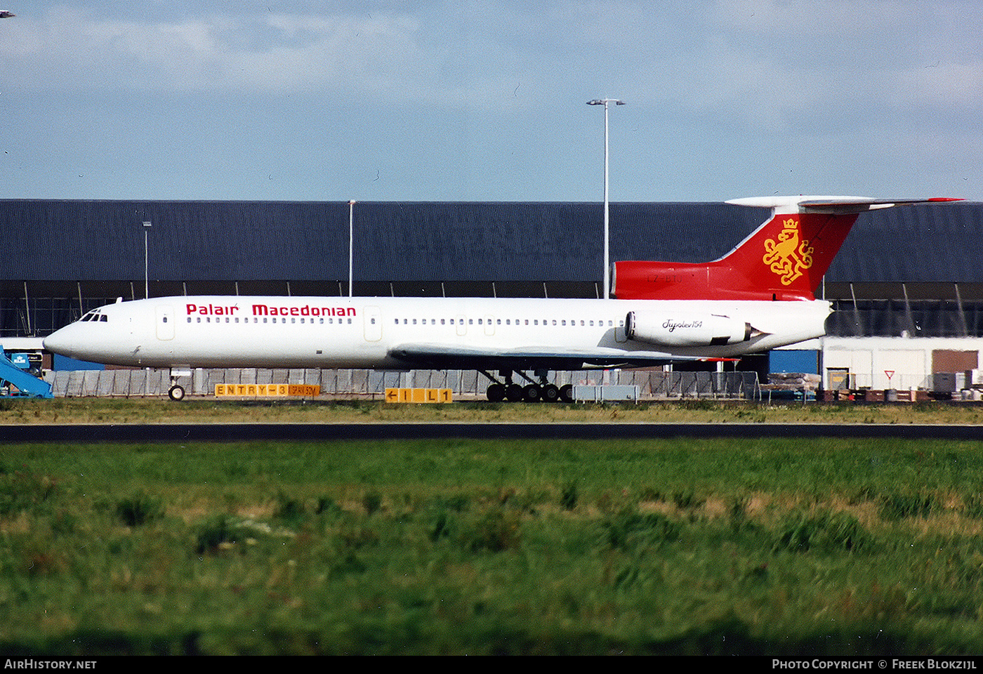 Aircraft Photo of LZ-BTJ | Tupolev Tu-154B-1 | Palair Macedonian Airlines | AirHistory.net #317835