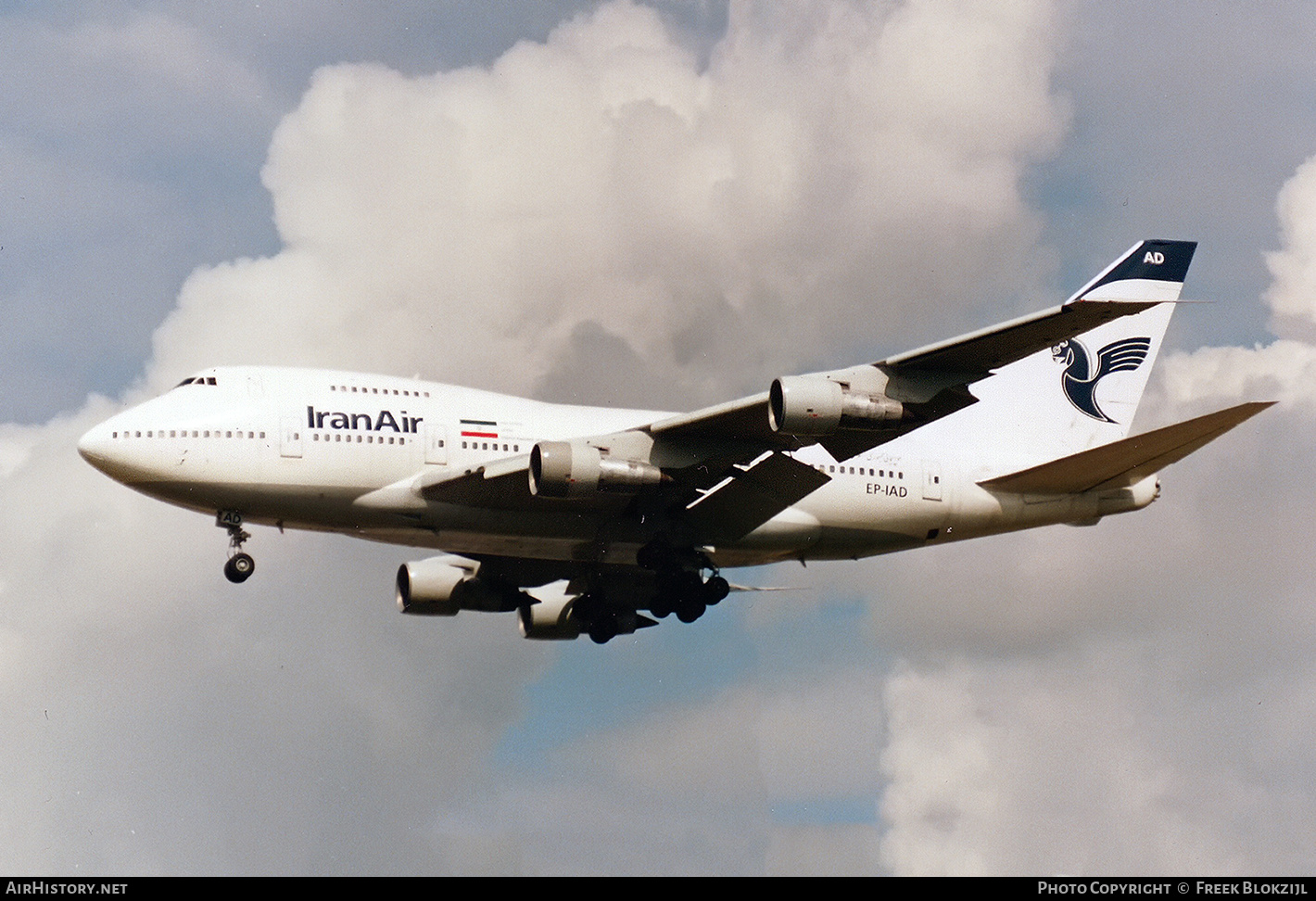 Aircraft Photo of EP-IAD | Boeing 747SP-86 | Iran Air | AirHistory.net #317838