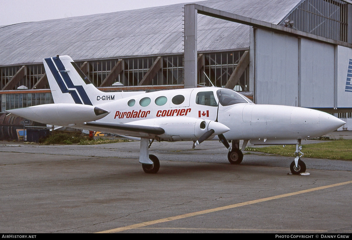 Aircraft Photo of C-GIHM | Cessna 402B | Purolator Courier | AirHistory.net #317843