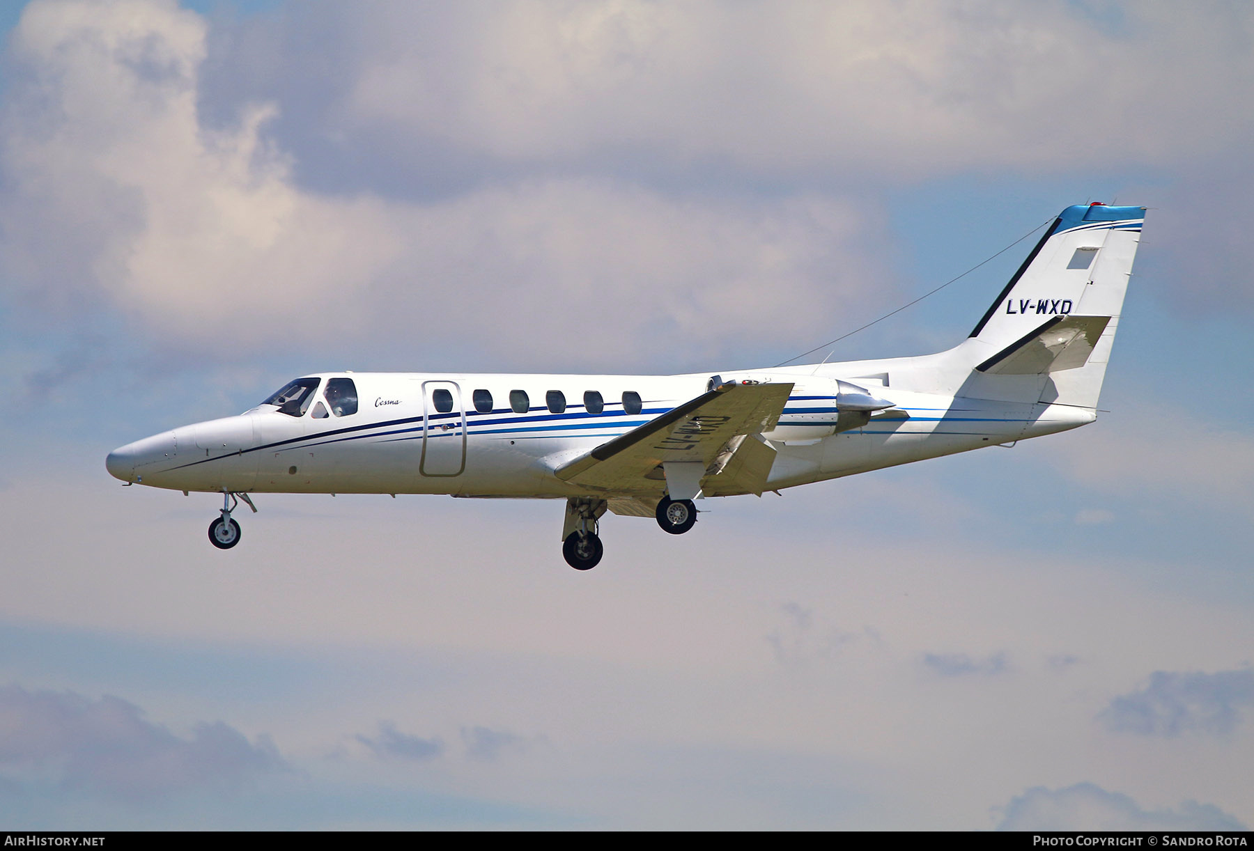 Aircraft Photo of LV-WXD | Cessna 551 Citation II/SP | AirHistory.net #317860