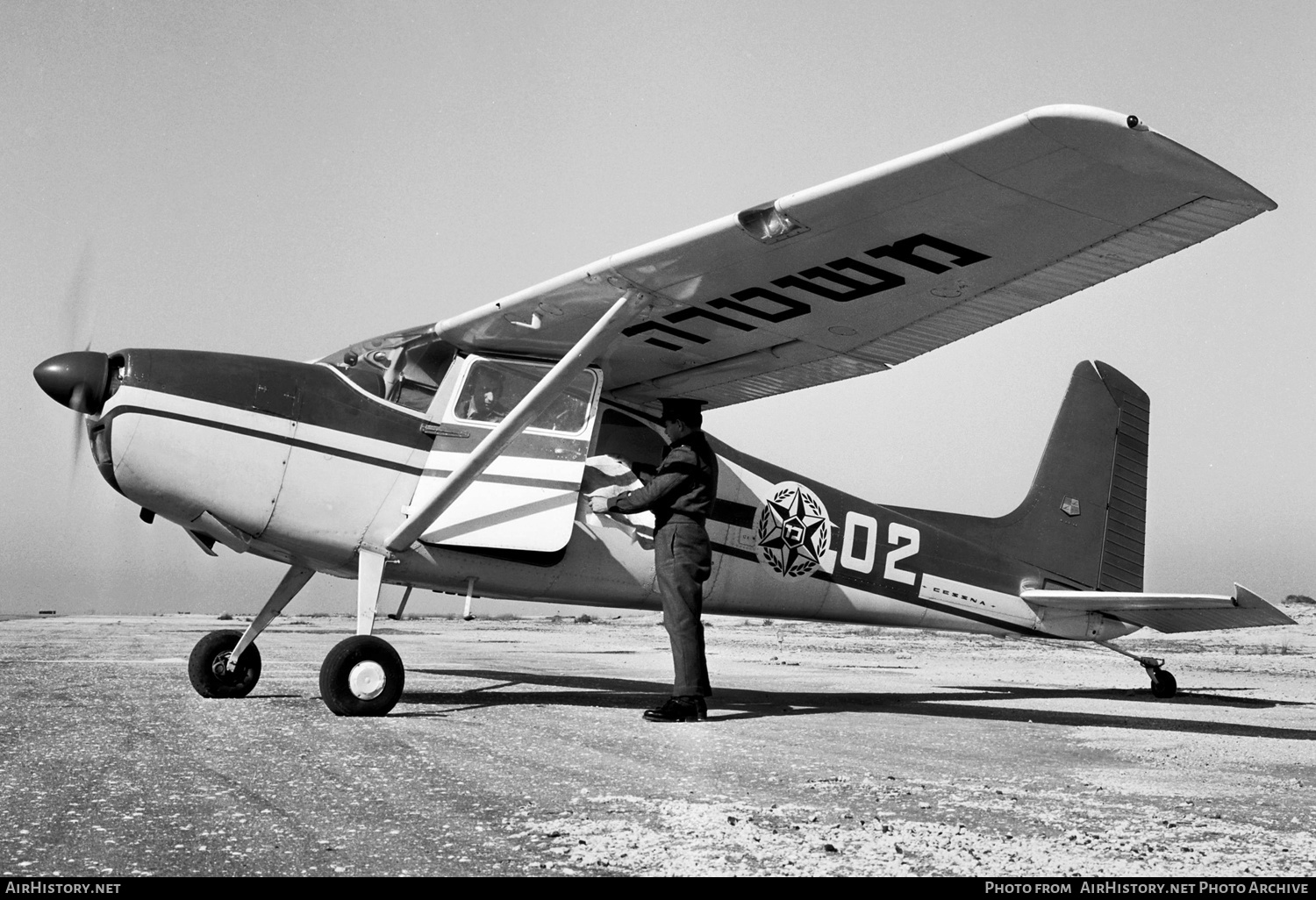 Aircraft Photo of 02 | Cessna 180D | Israel - Police | AirHistory.net #317871