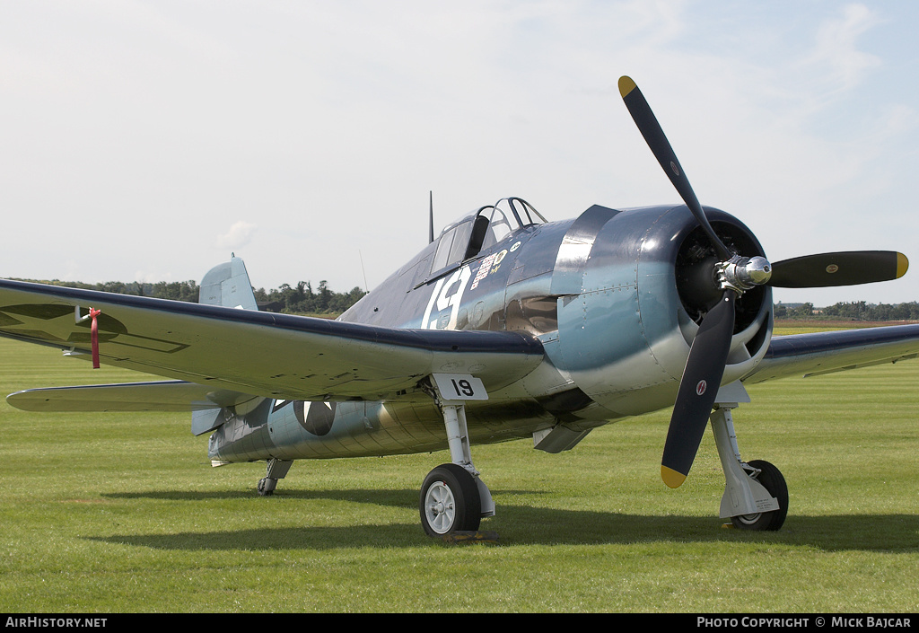 Aircraft Photo of G-BTCC / 40467 | Grumman F6F-5K Hellcat | USA - Navy | AirHistory.net #317884