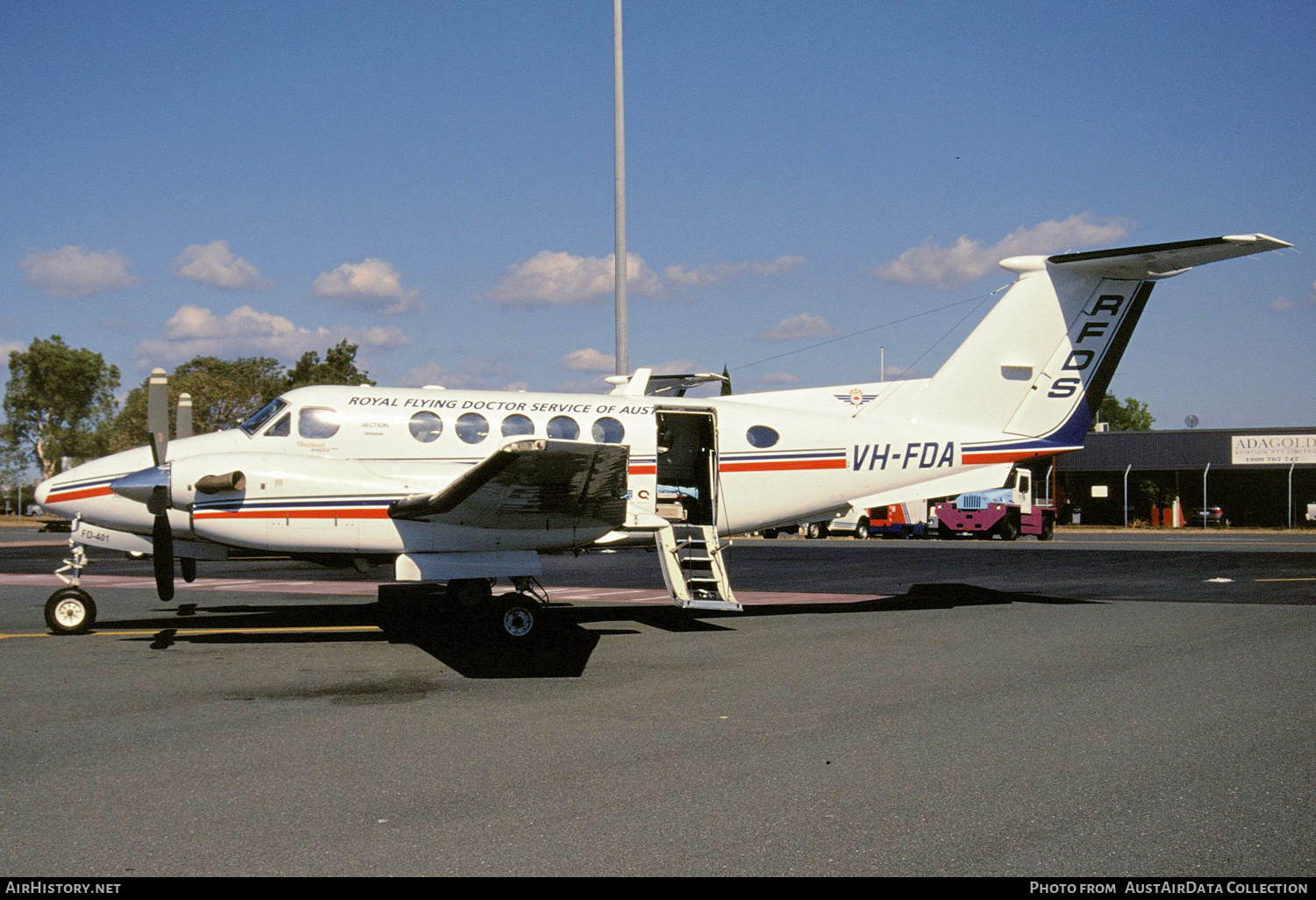 Aircraft Photo of VH-FDA | Hawker Beechcraft B200 King Air | Royal Flying Doctor Service - RFDS | AirHistory.net #317886