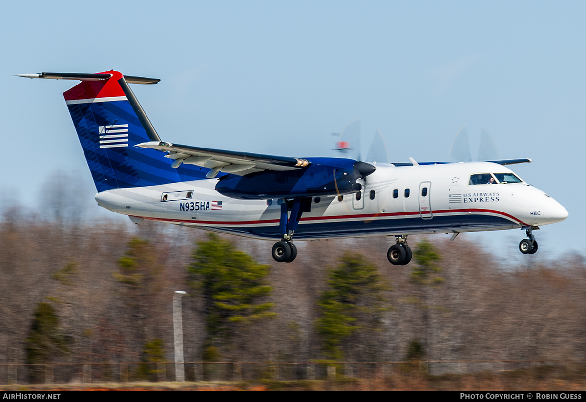 Aircraft Photo of N935HA | De Havilland Canada DHC-8-102 Dash 8 | US Airways Express | AirHistory.net #317889