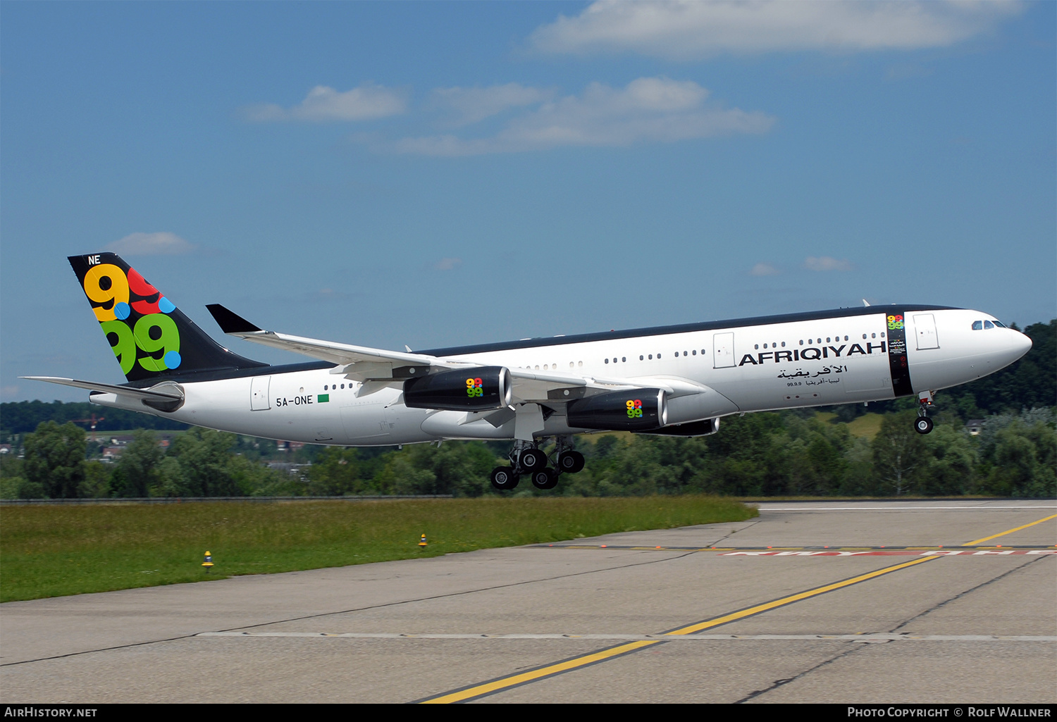 Aircraft Photo of 5A-ONE | Airbus A340-213 | Afriqiyah Airways | AirHistory.net #317898