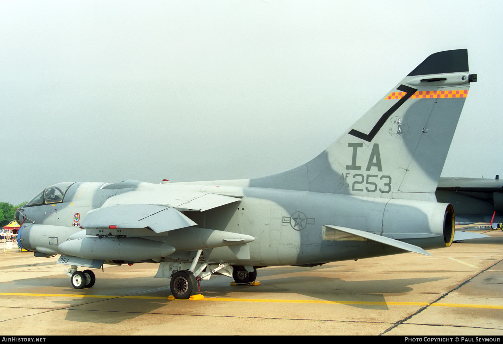 Aircraft Photo of 72-0253 / AF72-253 | LTV A-7D Corsair II | USA - Air Force | AirHistory.net #317921