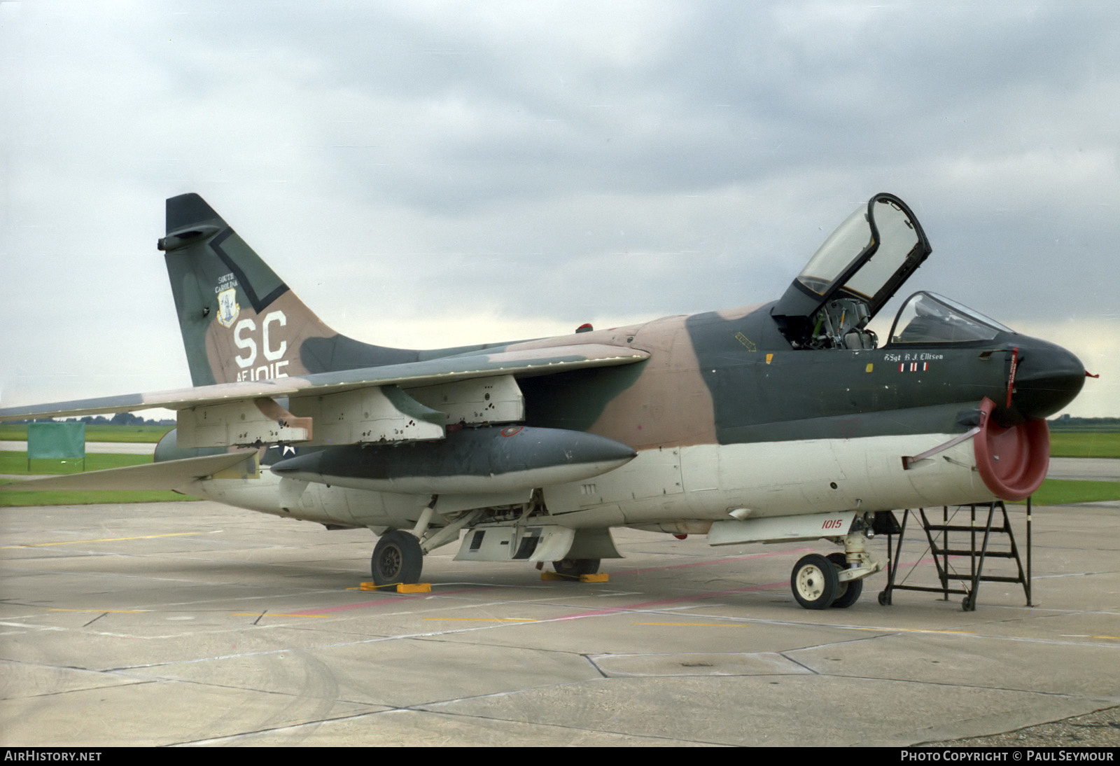 Aircraft Photo of 73-1015 / AF73-1015 | LTV A-7D Corsair II | USA - Air Force | AirHistory.net #317940