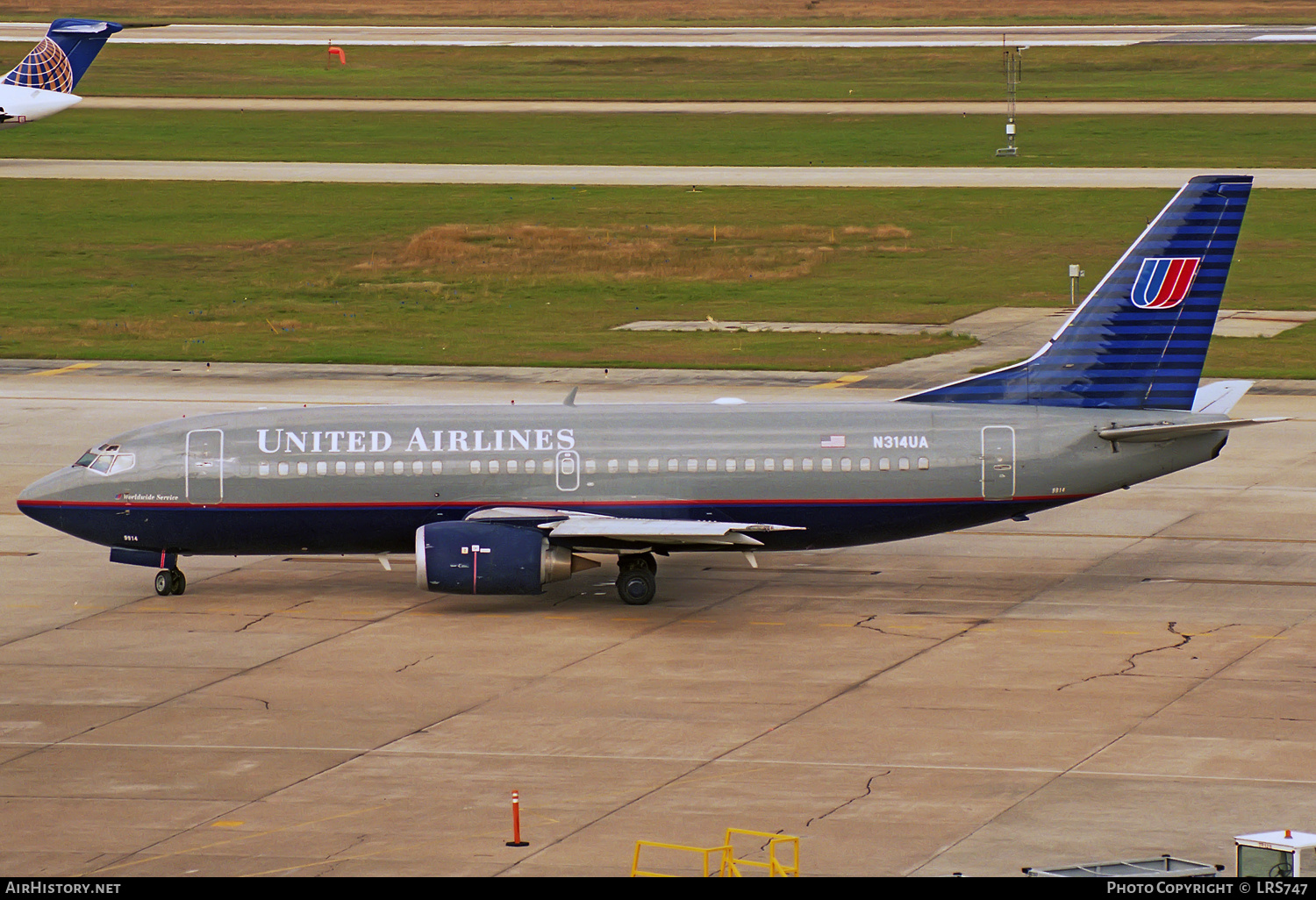 Aircraft Photo of N314UA | Boeing 737-322 | United Airlines | AirHistory.net #317948