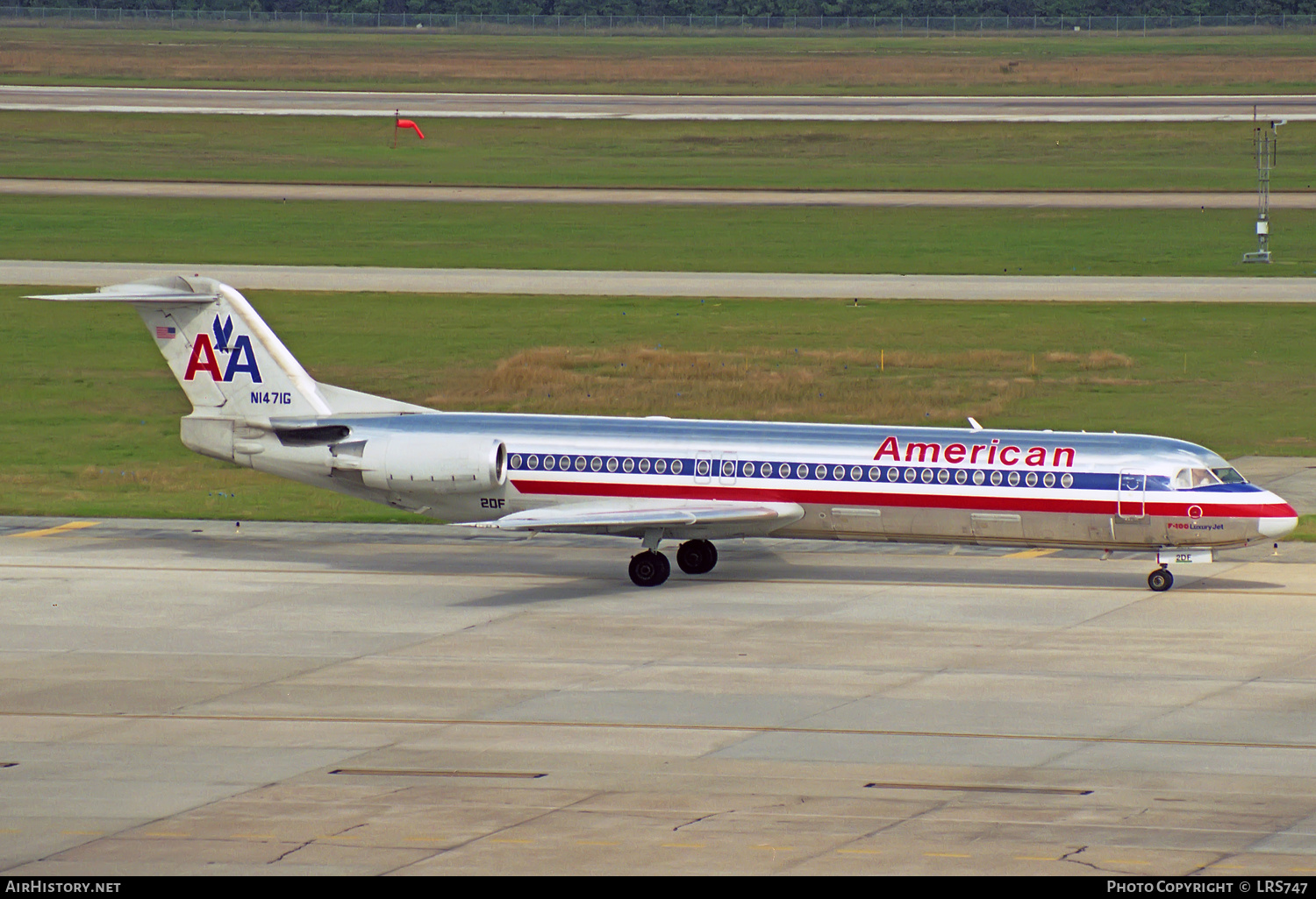 Aircraft Photo of N1471G | Fokker 100 (F28-0100) | American Airlines | AirHistory.net #318000