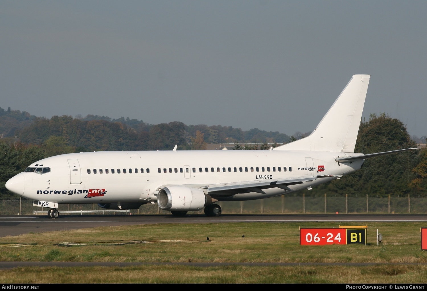 Aircraft Photo of LN-KKB | Boeing 737-33A | Norwegian | AirHistory.net #318006