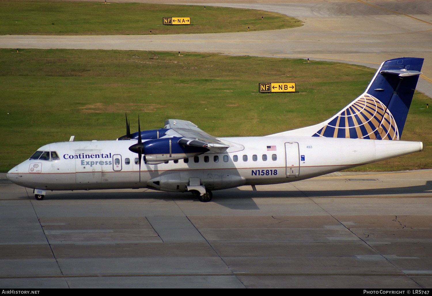 Aircraft Photo of N15818 | ATR ATR-42-320 | Continental Express | AirHistory.net #318022
