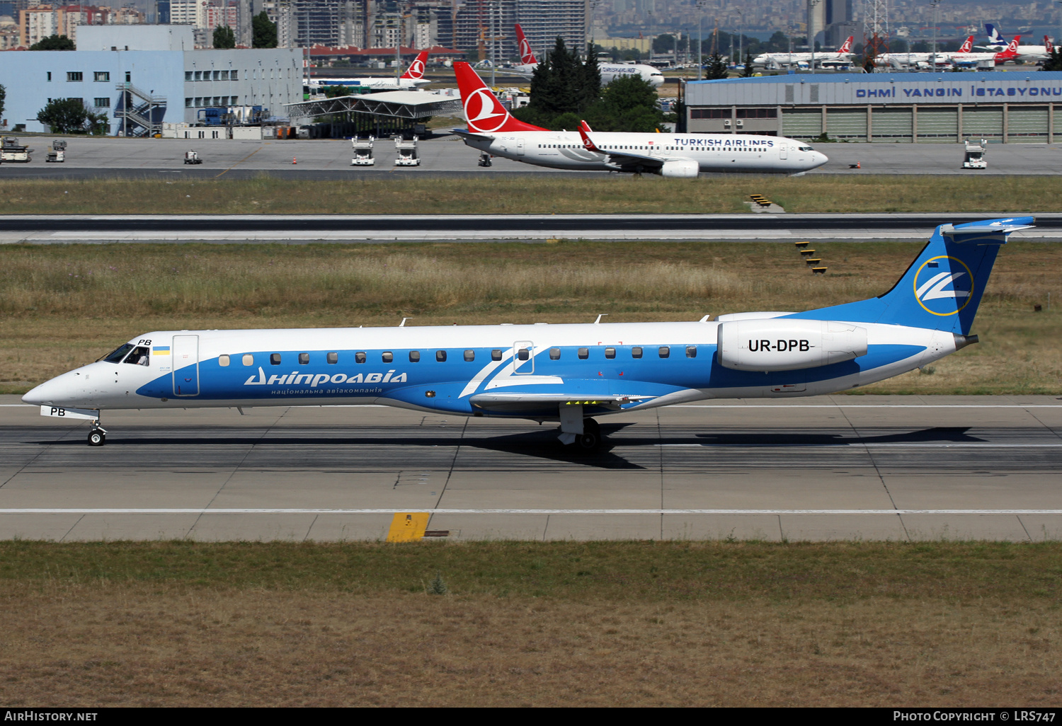 Aircraft Photo of UR-DPB | Embraer ERJ-145LR (EMB-145LR) | Dniproavia | AirHistory.net #318027