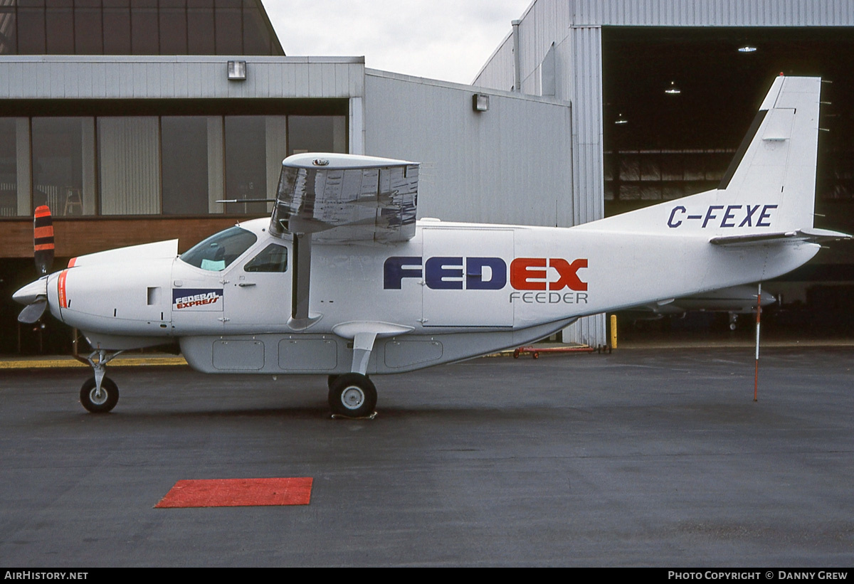 Aircraft Photo of C-FEXE | Cessna 208B Super Cargomaster | FedEx Feeder | AirHistory.net #318034