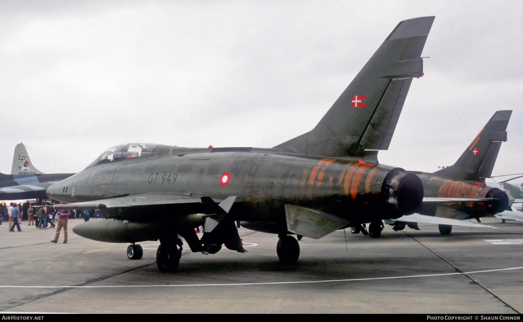Aircraft Photo of GT-949 | North American TF-100F Super Sabre | Denmark - Air Force | AirHistory.net #318053