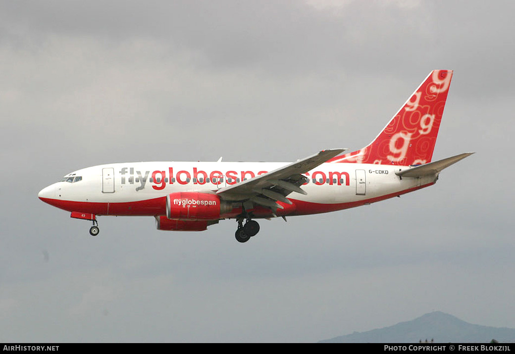 Aircraft Photo of G-CDKD | Boeing 737-683 | Flyglobespan | AirHistory.net #318065
