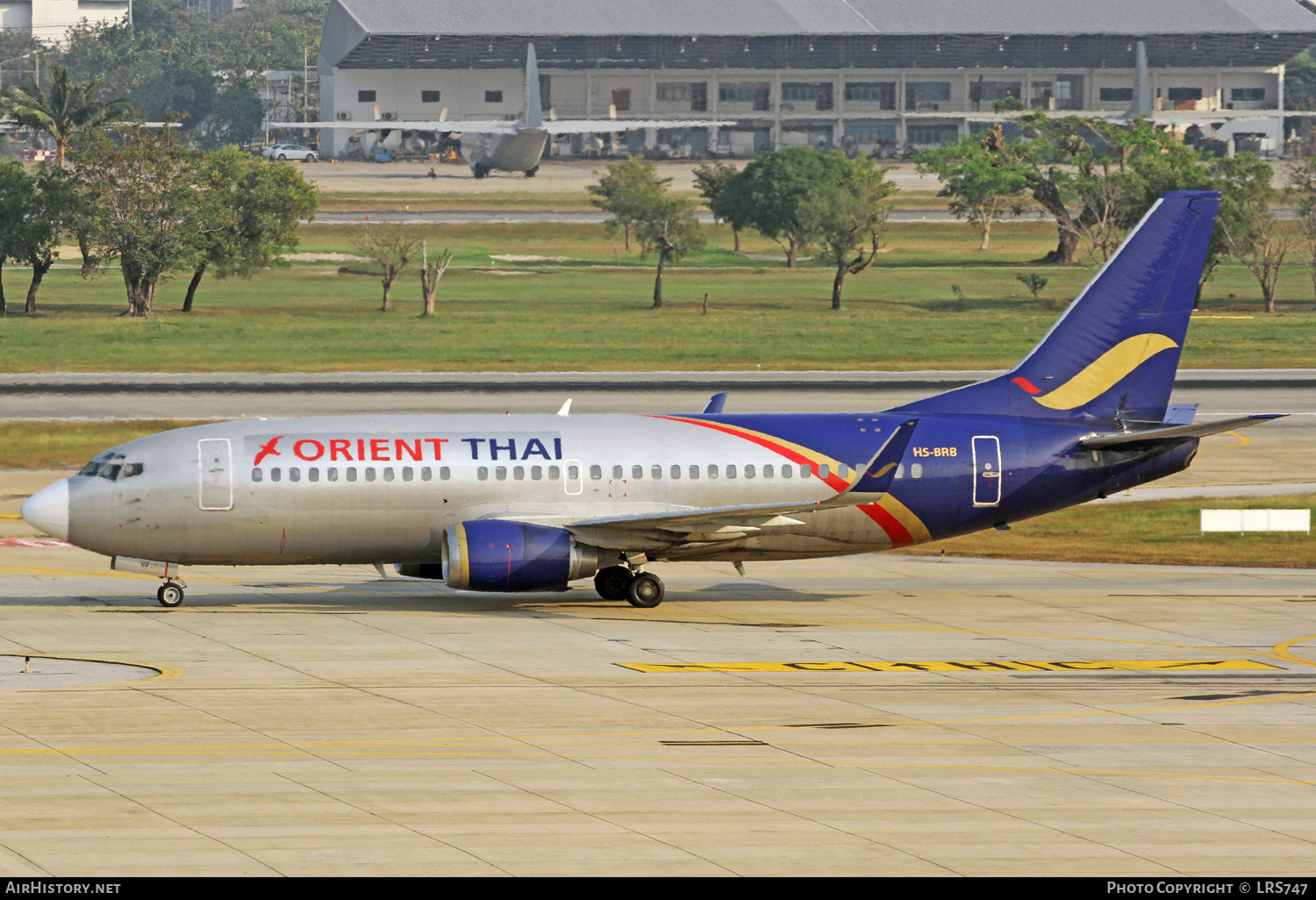 Aircraft Photo of HS-BRB | Boeing 737-3T0 | Orient Thai Airlines | AirHistory.net #318077